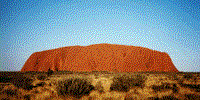 Sonnenuntergang am Uluru