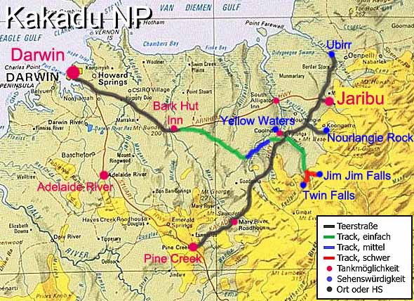 Kakadu NP MudMap