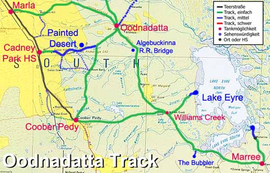 MudMap: Oodnadatta Track
