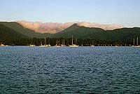 Abendstimmung am Hafen von Cairns, QUE