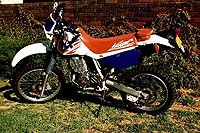 XR600R vorher